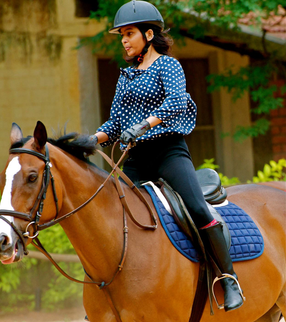 horse-riding