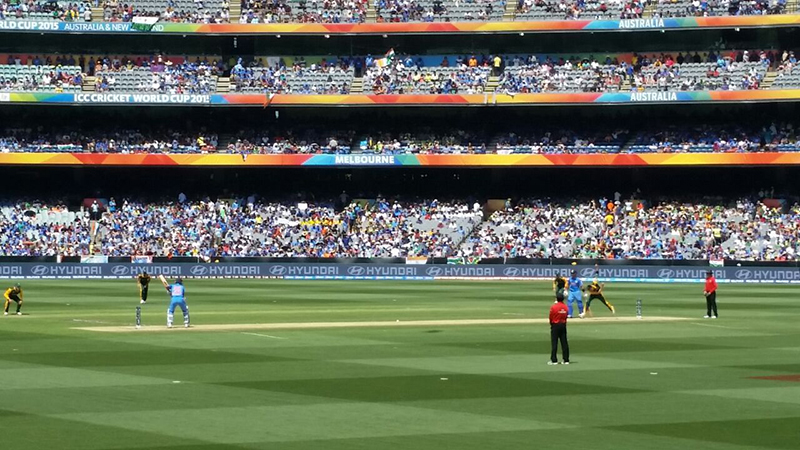 Indian Cricket Fans in Melbourne