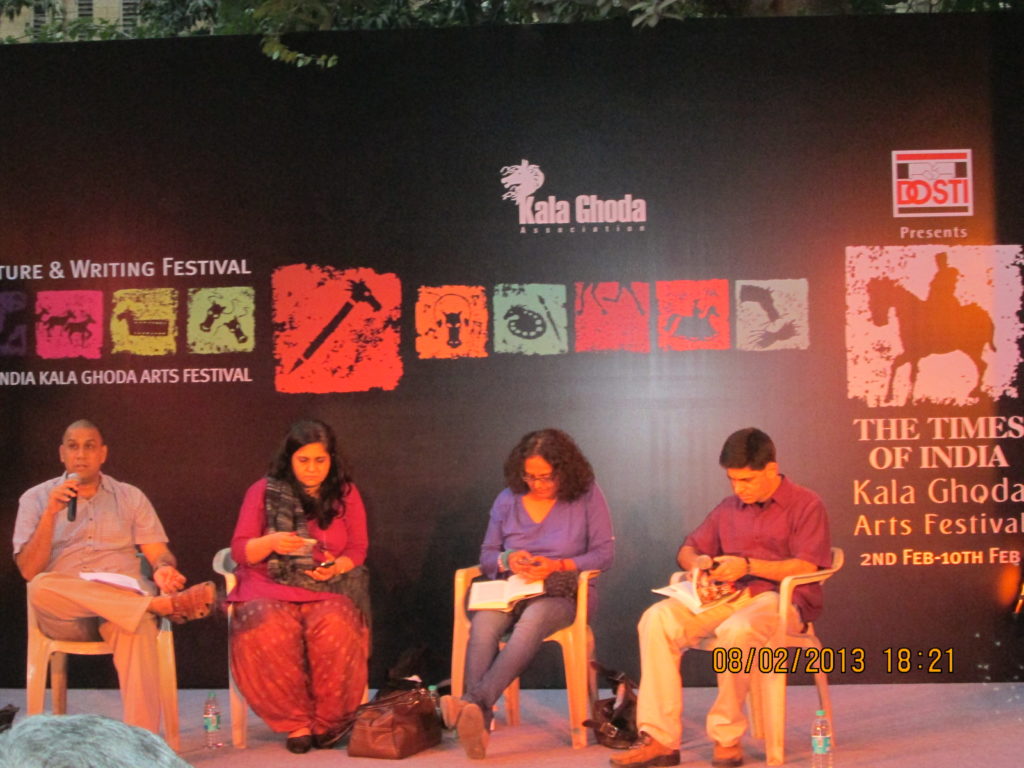 Discussion on literature during Kala Ghoda Fest. Source: Flickr
