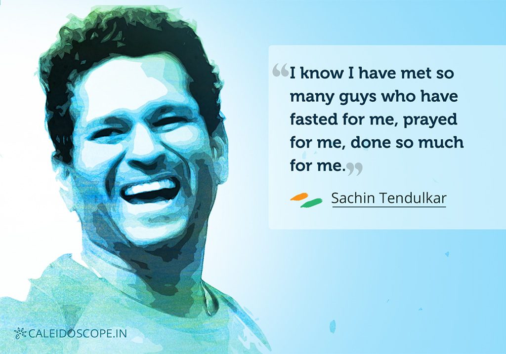 Heart Warming Speeches by Indians - Sachin Tendulkar