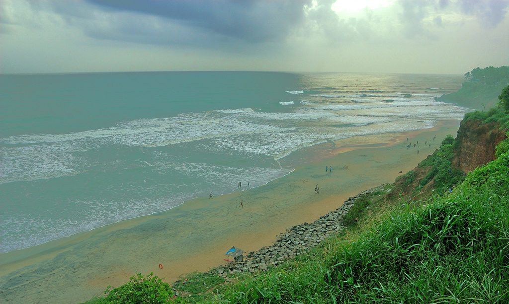 Beautiful-Offbeat-Places-in-India-Varkala,-Kerala