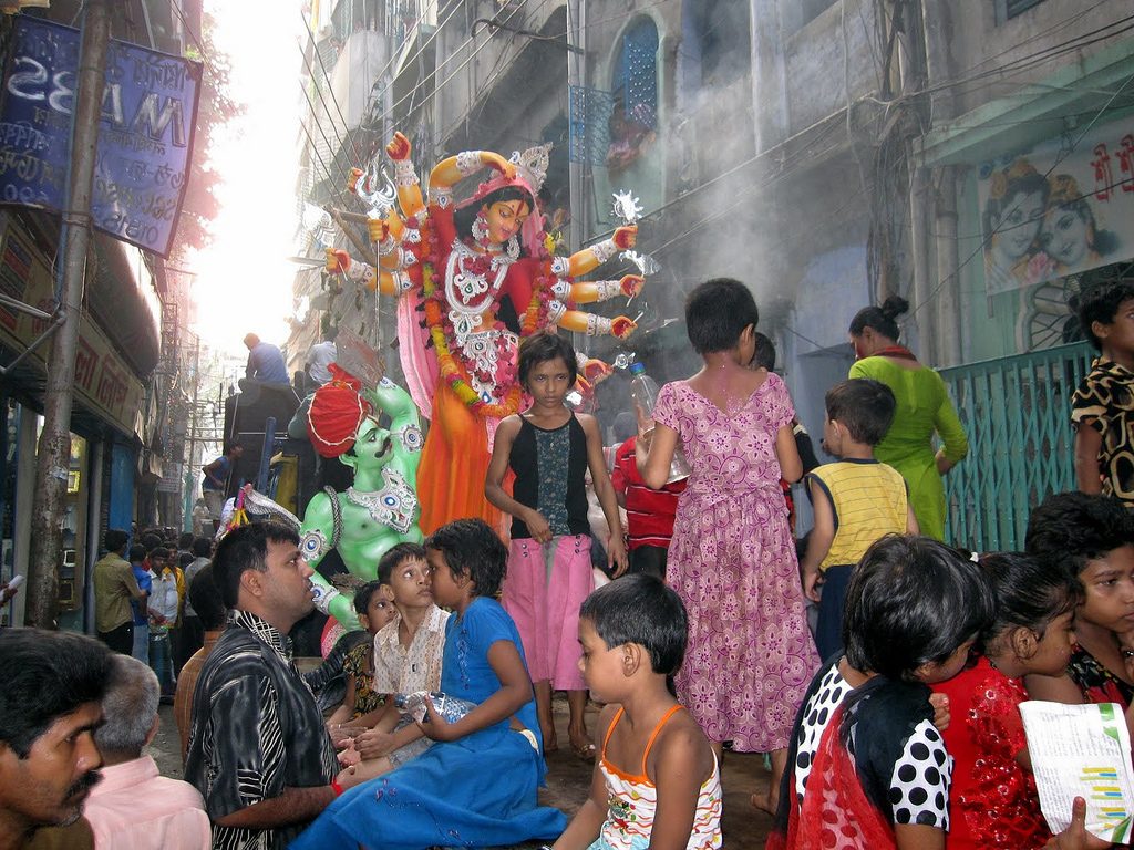 Durga-Idol-in-Different-pose