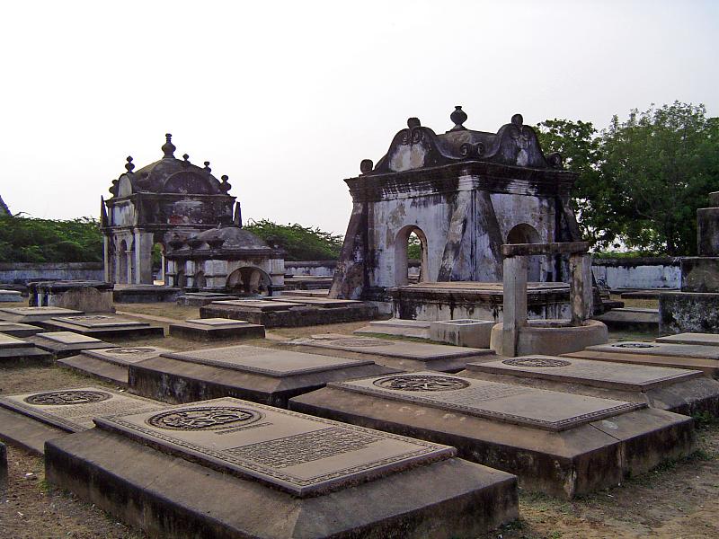 Dutch cemetery in Pulicat