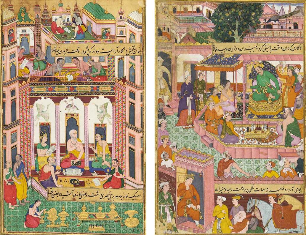 Miniature-Paintings-of-India-Mughal-School