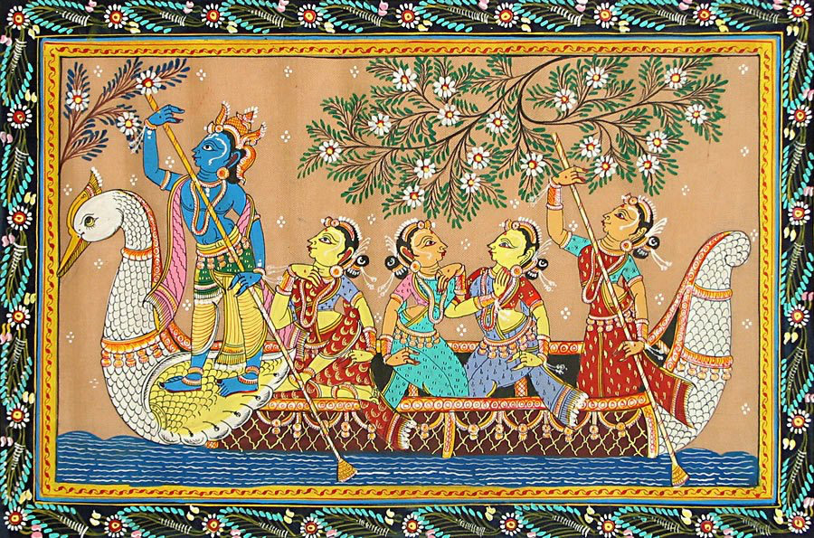 Miniature-Paintings-of-India-Orissa-School