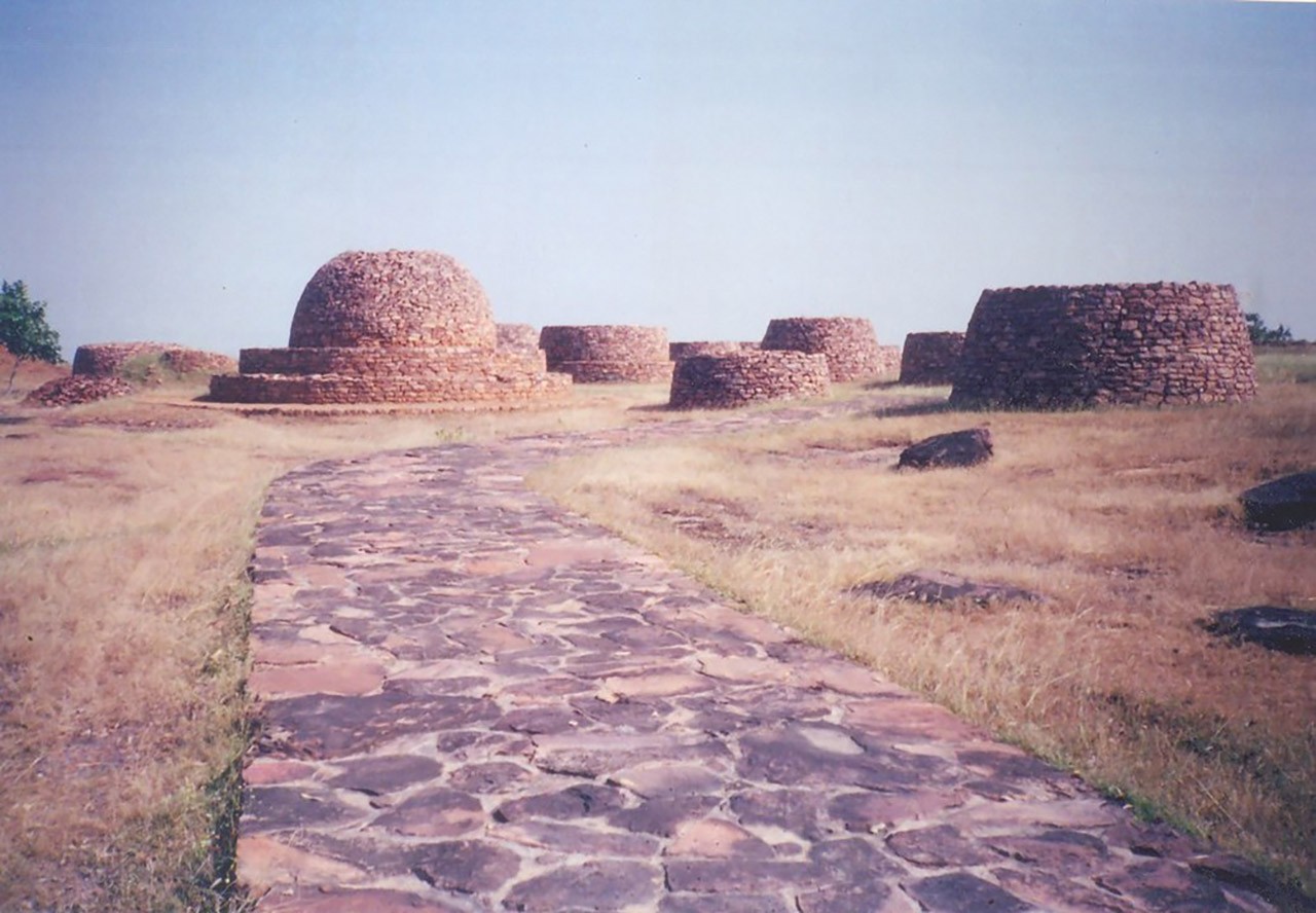 Great Stupas in India - Buddha-Stupa