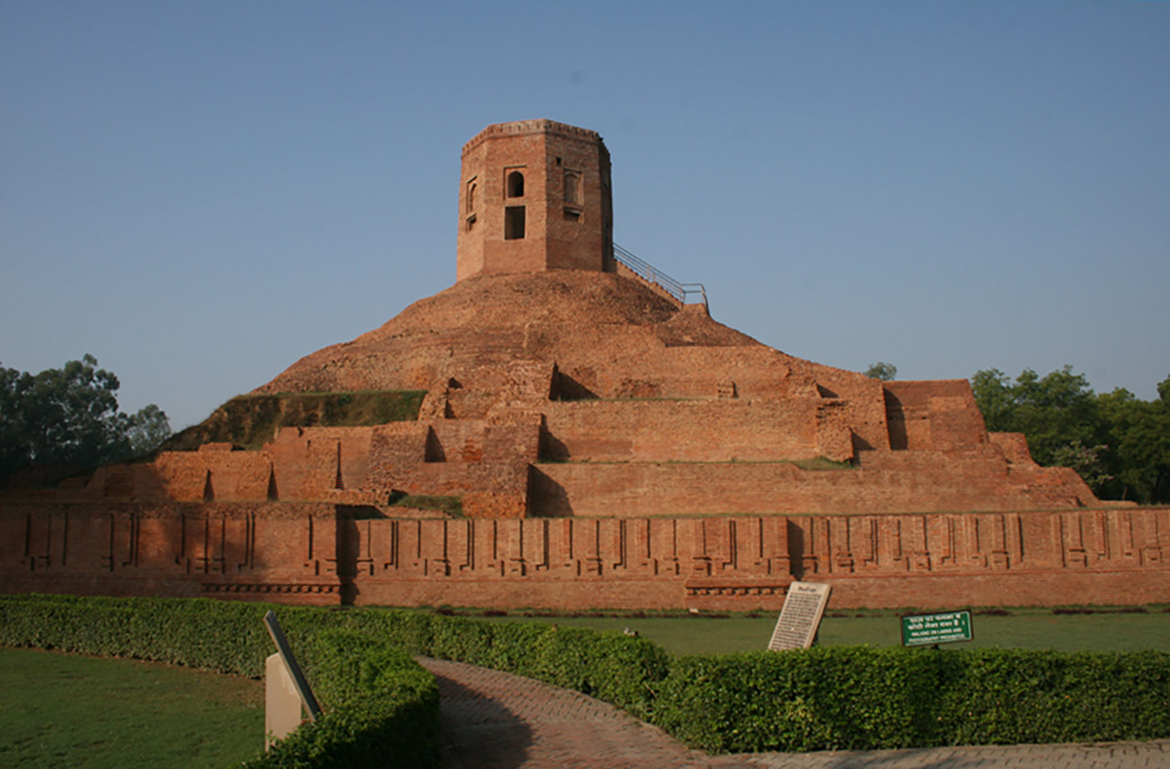 Great Stupas in India - Chaukhandi-Stupa
