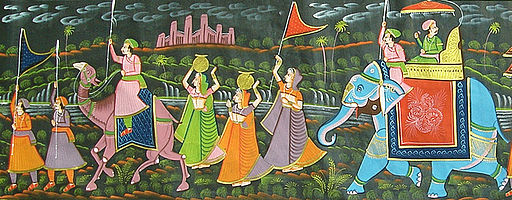 Prevalent Art Forms in India-Rajasthani School