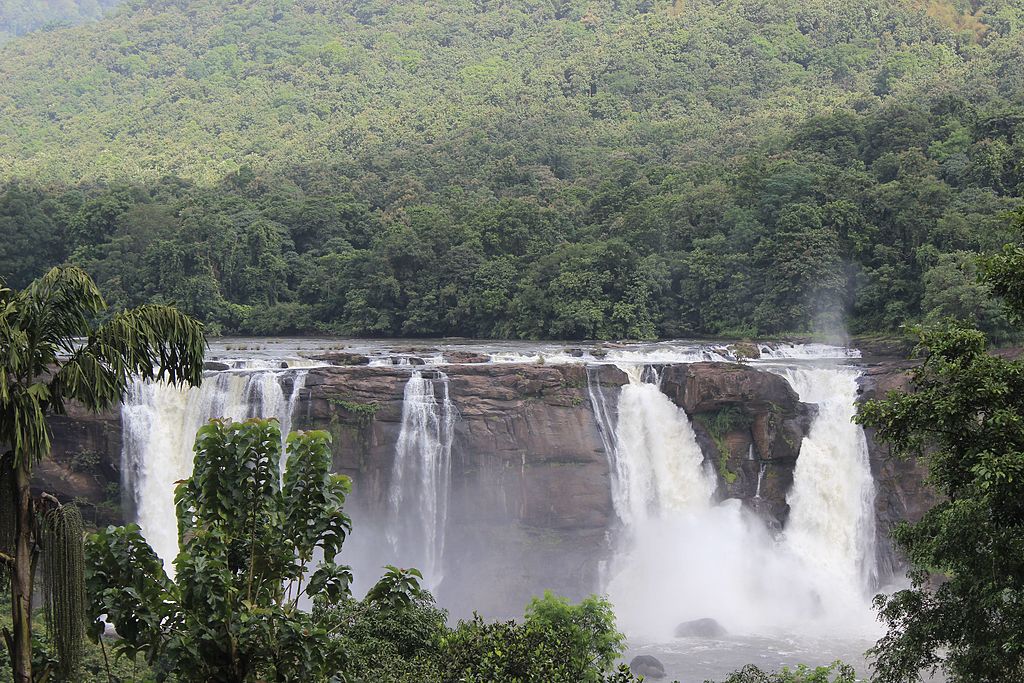 Waterfalls in Kerala-Athirapally Falls