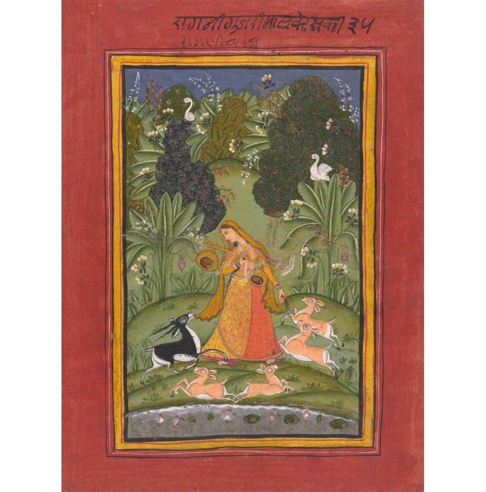 Ragamala-Paintings-Todi-Ragini