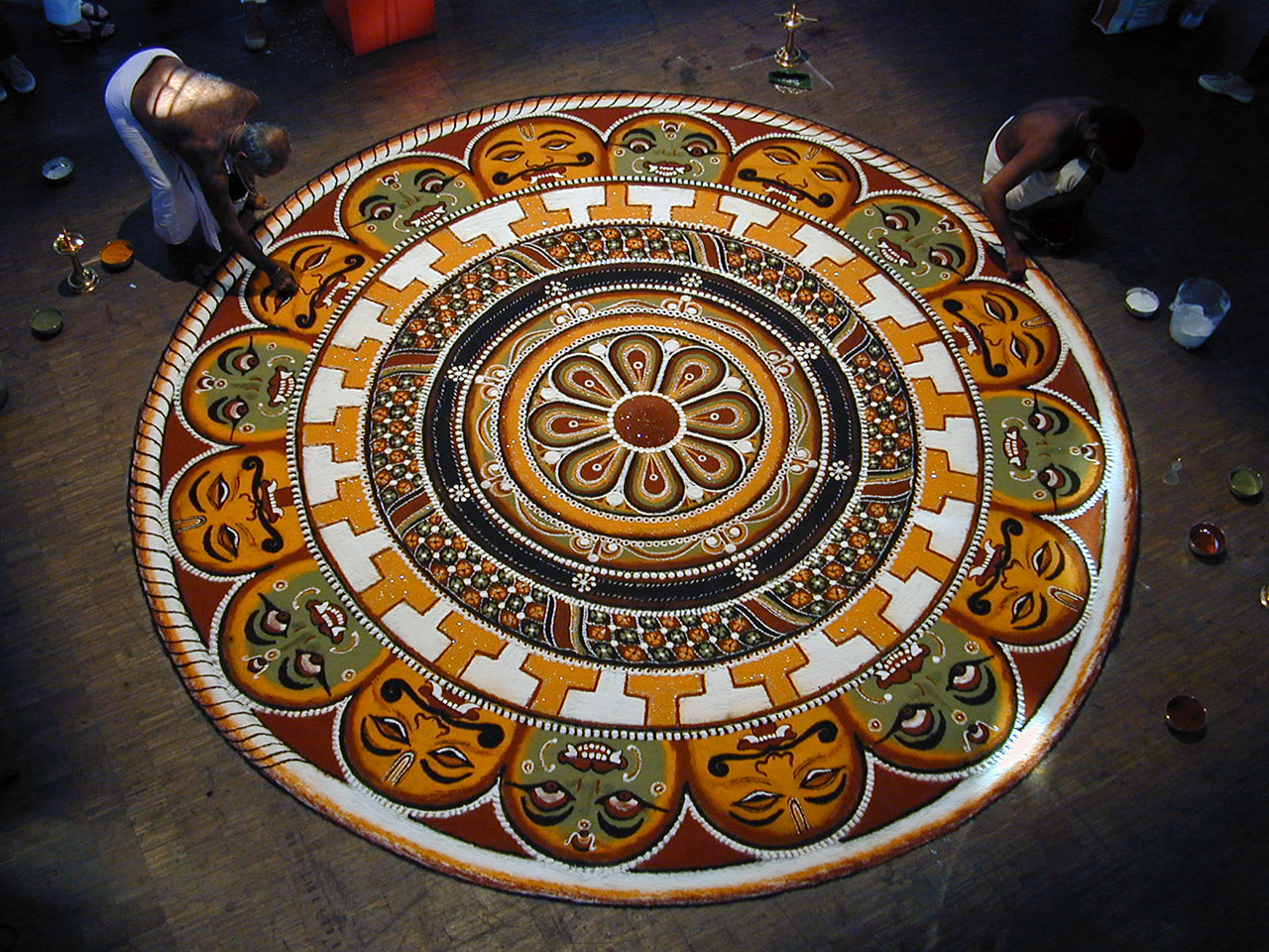 The-Similarities-in Floor-Paintings-of-India