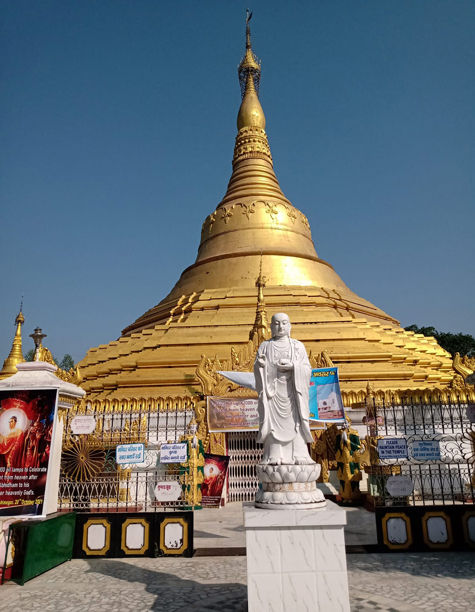 Kushinagar - Burmese-temple