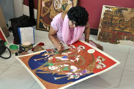 Mysore Painting – A Shining Distinctive Art Form- The artists