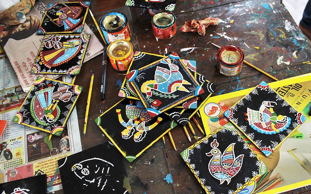 Types of Indian Paintings, TIkuli Art