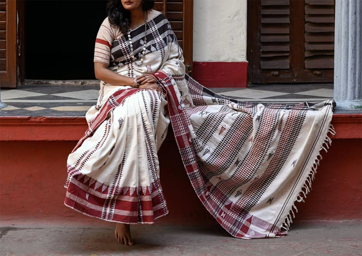 GI-Tagged-Products-of-Odisha-Kotpad-handloom-fabric