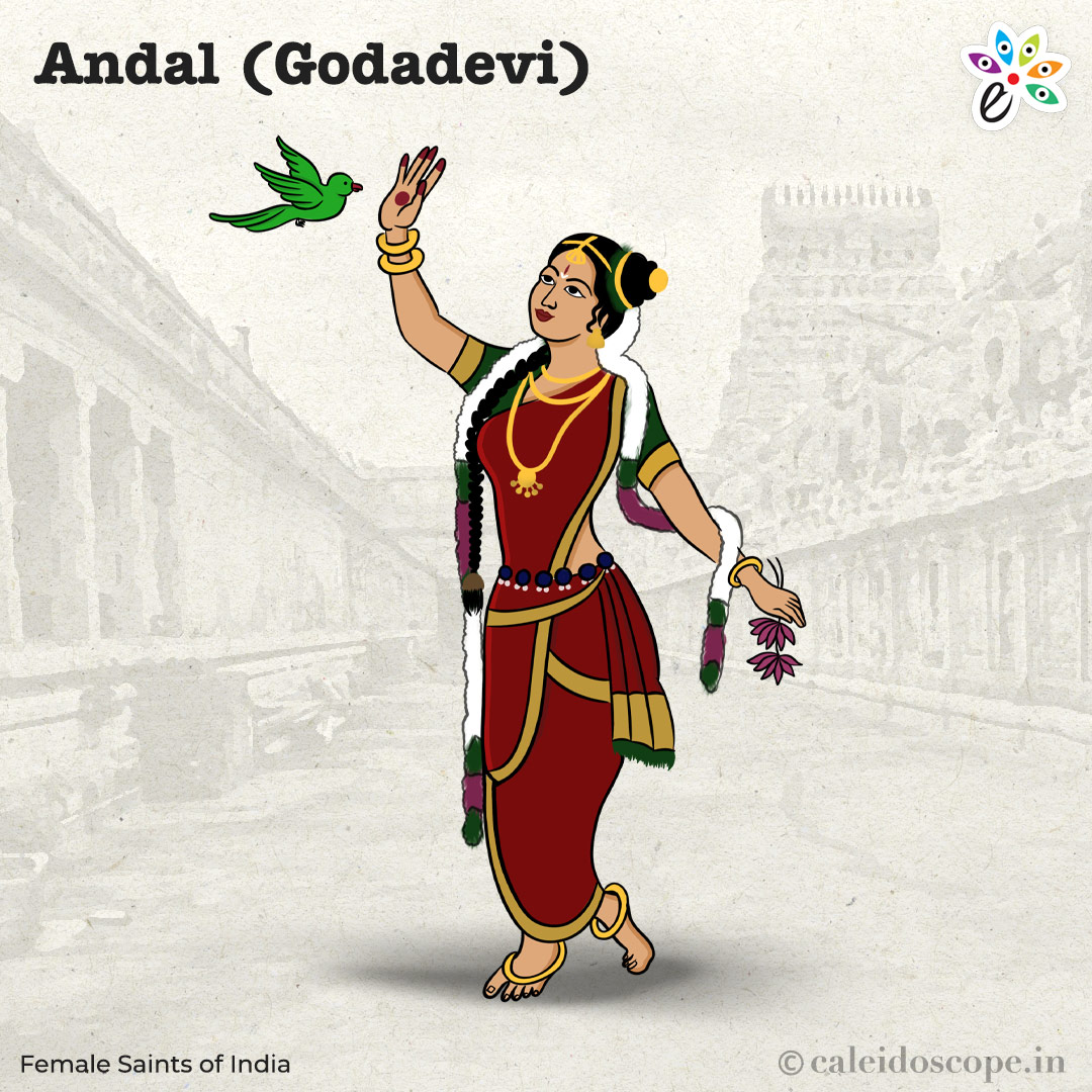 Female-Saints-of-India-Andal