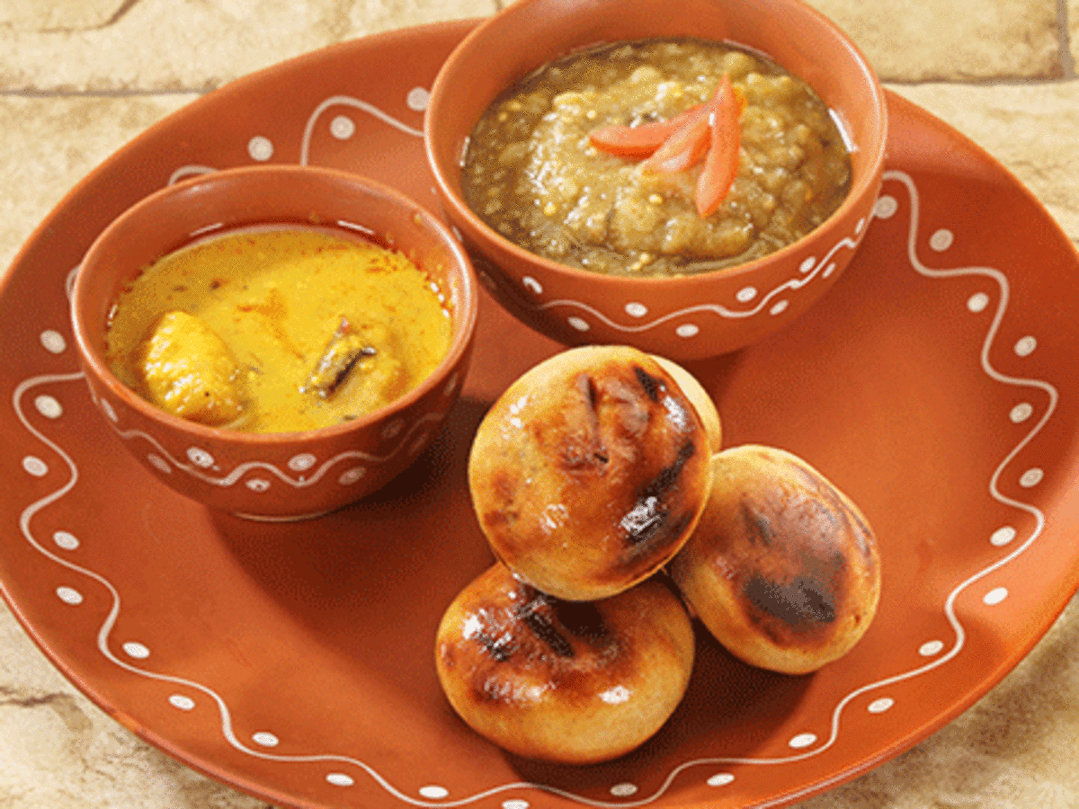 Traditional food of Jharkhand _Litti_Chokha