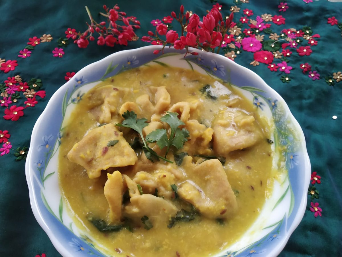 Traditional food of Jharkhand _Dal_pitthi