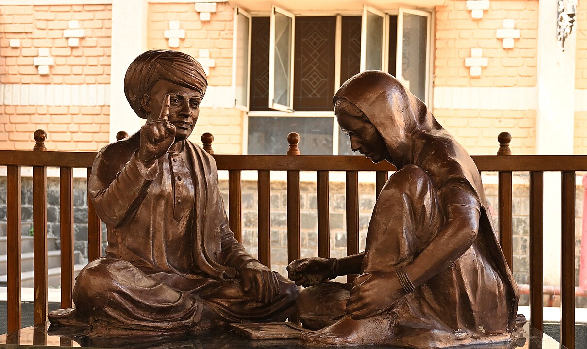 Savitri Bai Phule and Jyotirao Phule