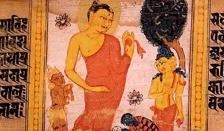 Buddha Descending_Trayastrimsa_Heaven