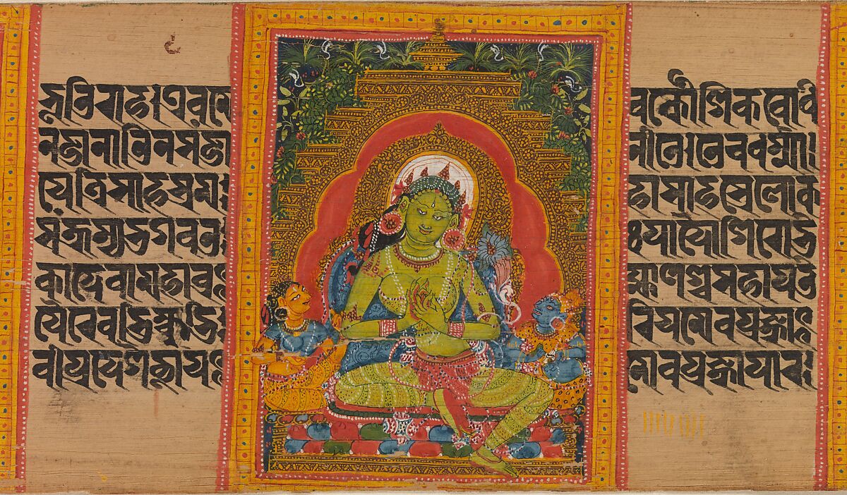 Enshrined Green Tara