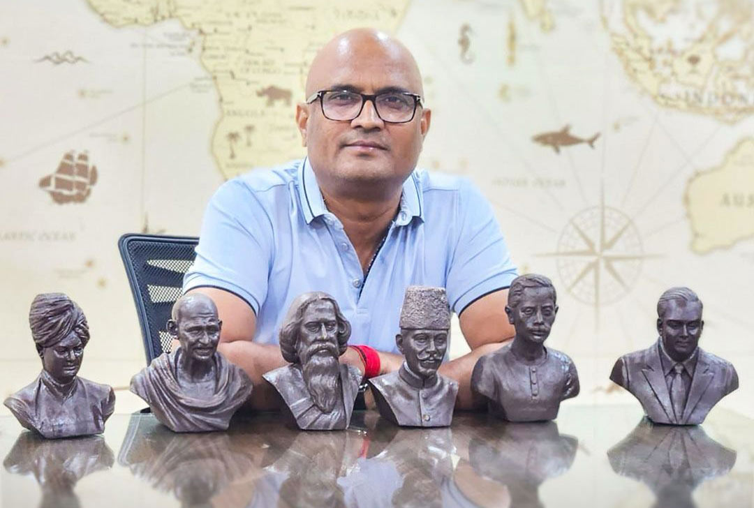 Naresh Kumar Kumawat: Shaping India's Past in Stone and Bronze