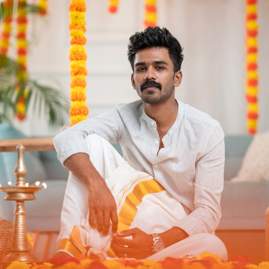 Traditional-Dresses-for-Ganesh-Chaturthi-Dhoti-Kurta