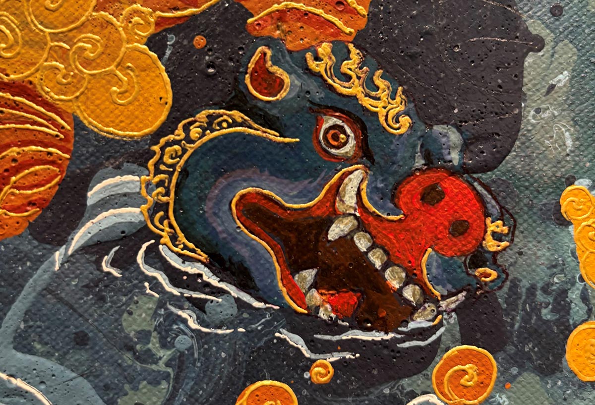 Bhutanese-artist-Pema-'Tintin'-Tshering