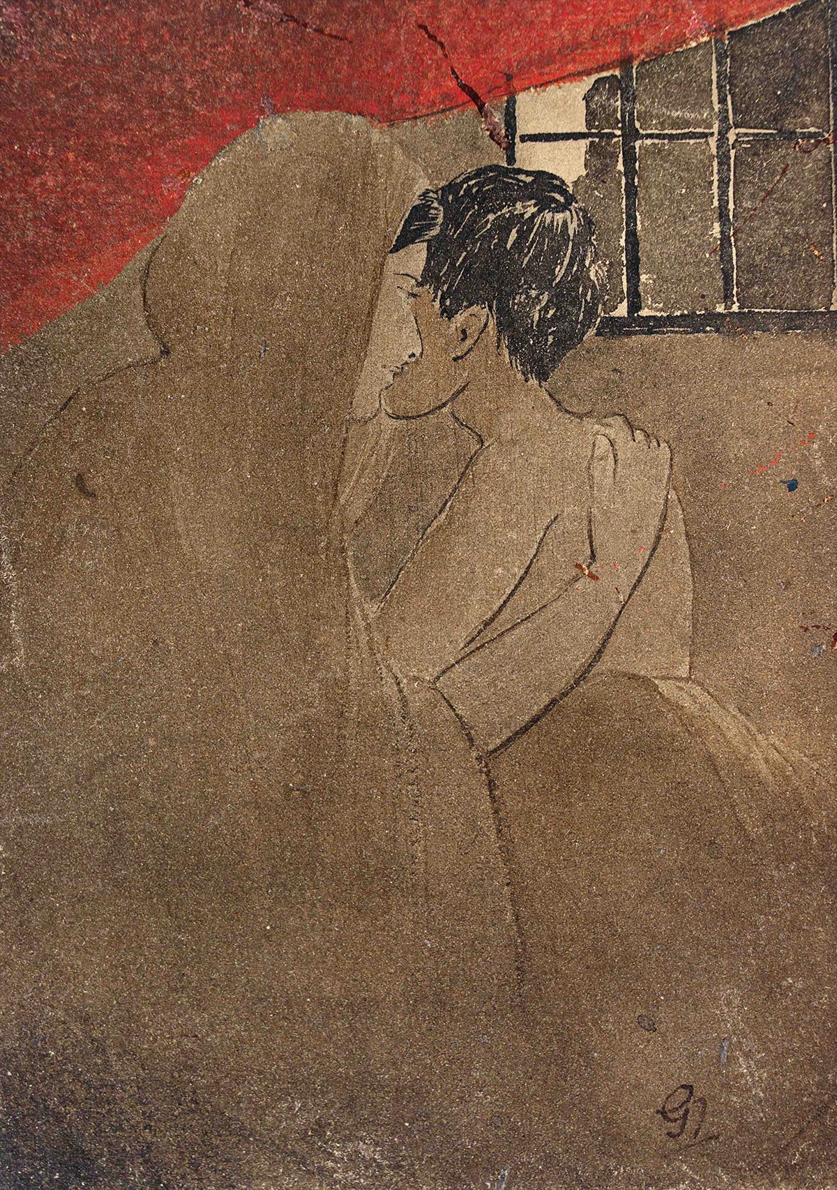 Lot-55-Gaganendranath-Tagore-Mother-&-Son