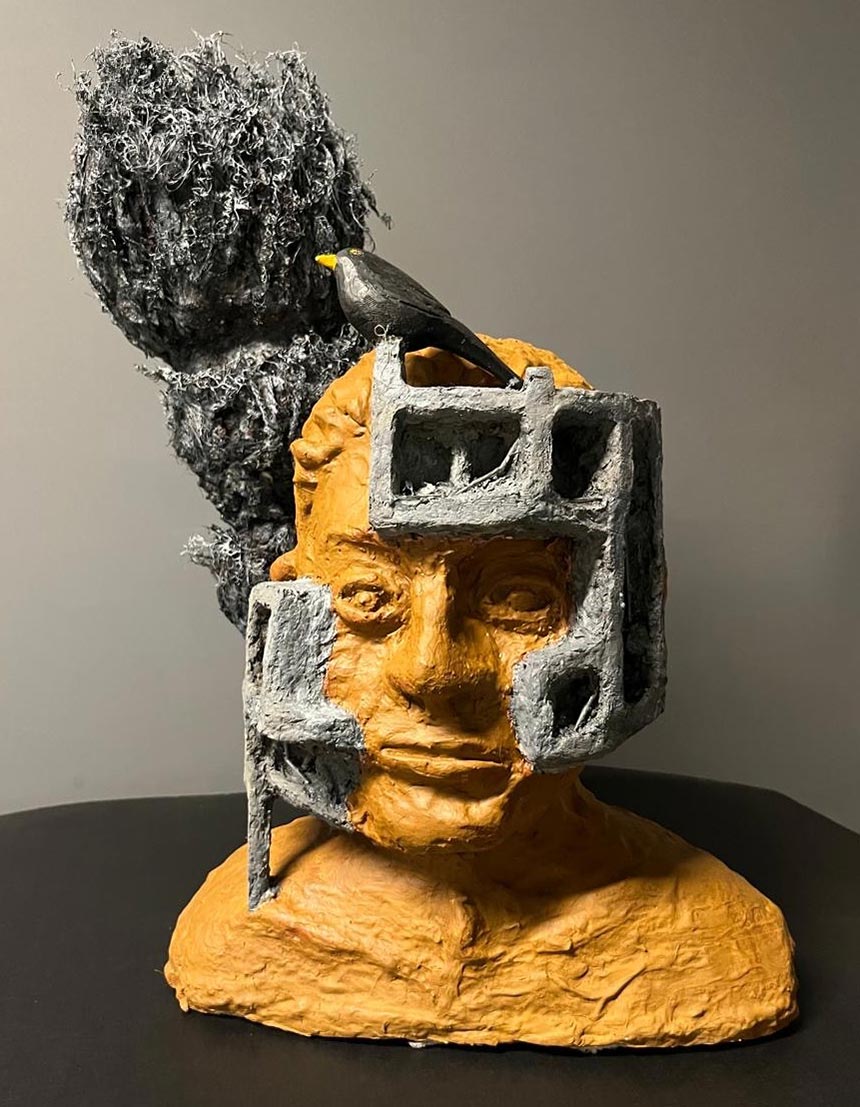 Ranjan-Kaul’s-Solo-Exhibition-blackbird