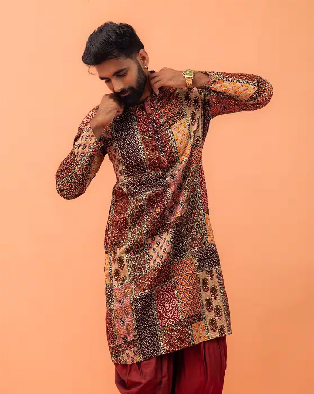 Diwali-Fashion-Trends-2025-Printed-Kurtas