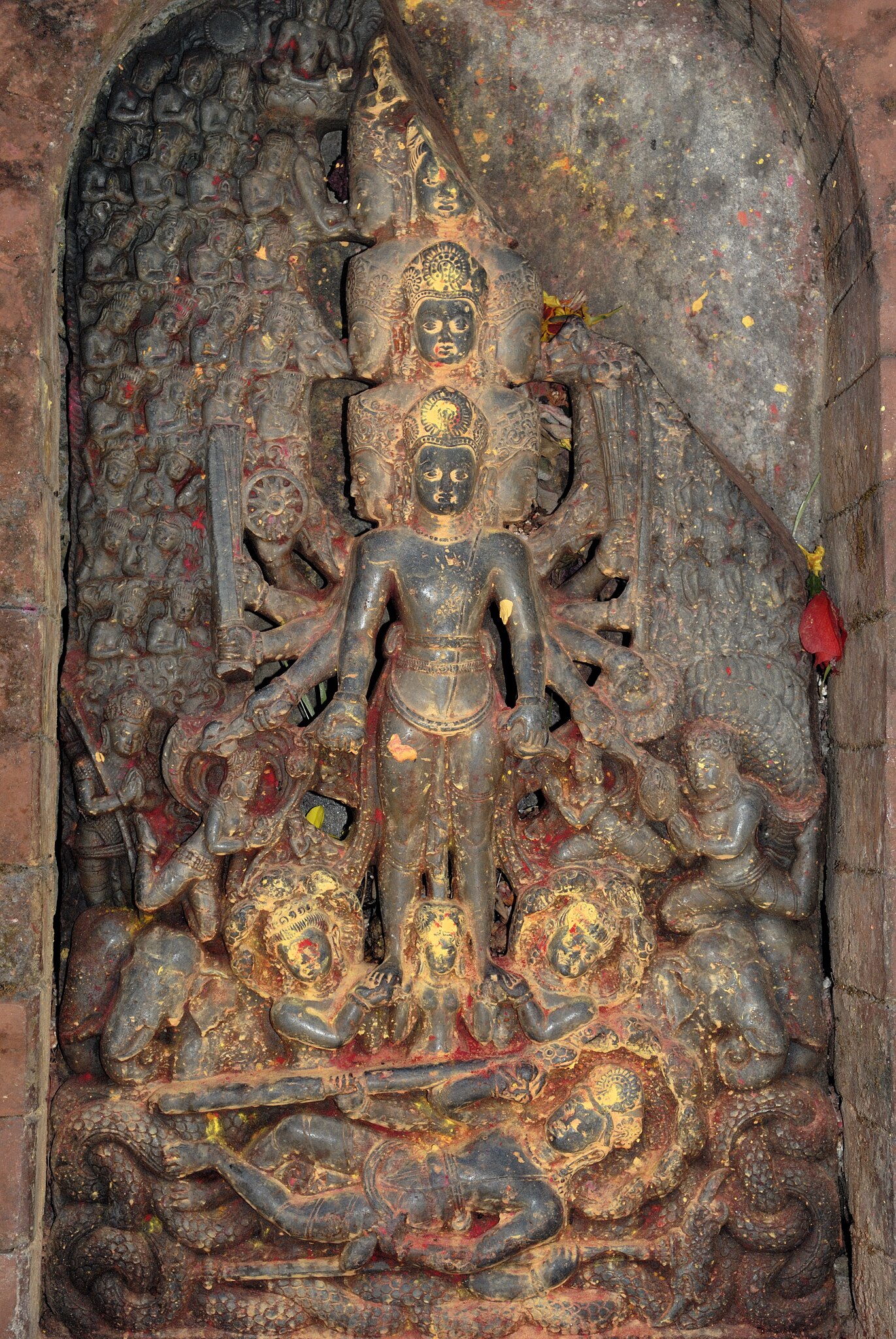 Vishvarupa, Changu Narayan temple, 5th-6th century, Nepal