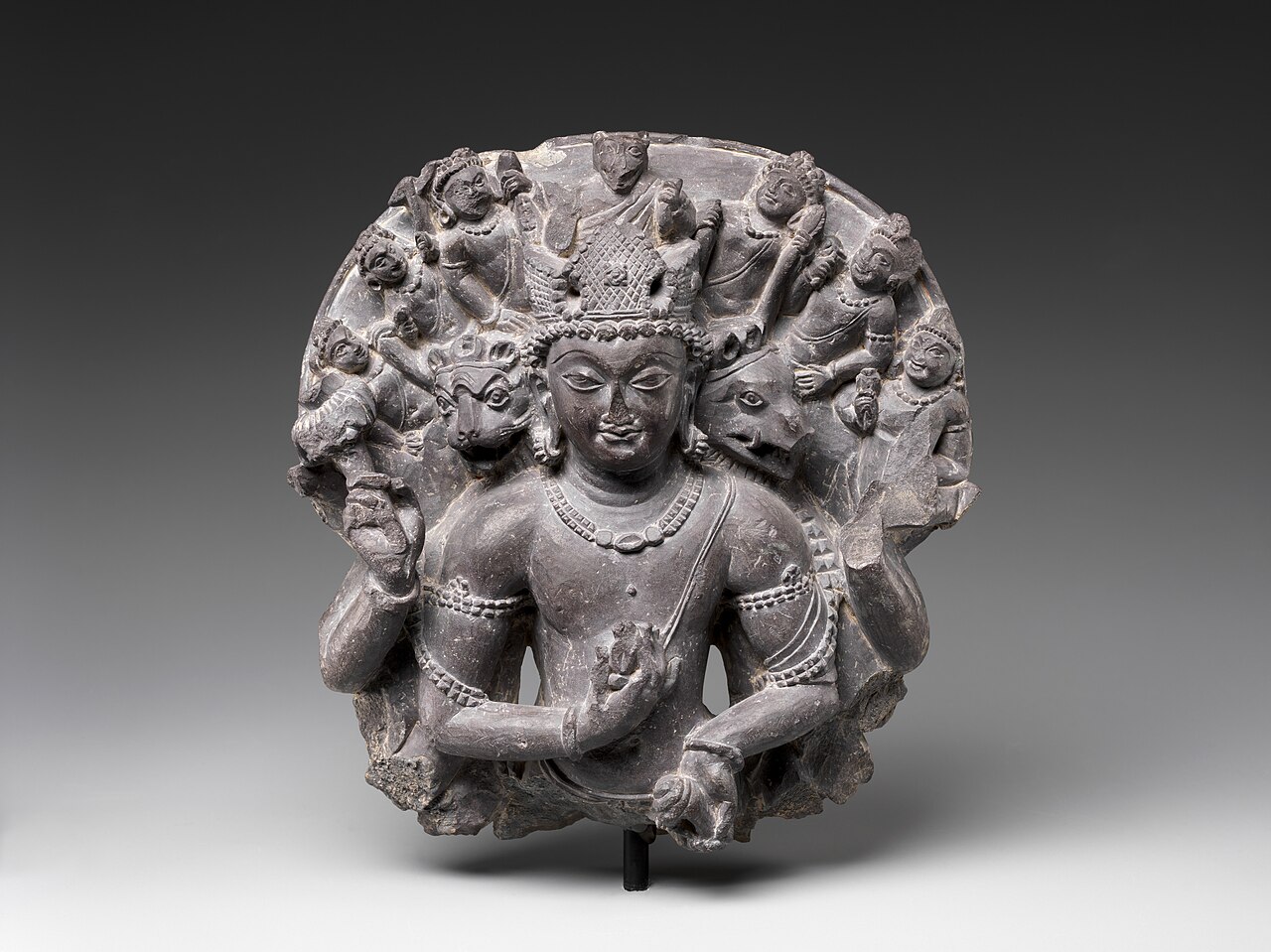 Vishvarupa Vishnu, Kingdom of Kashmir, 6th century, The Met Museum, New York, U S A.