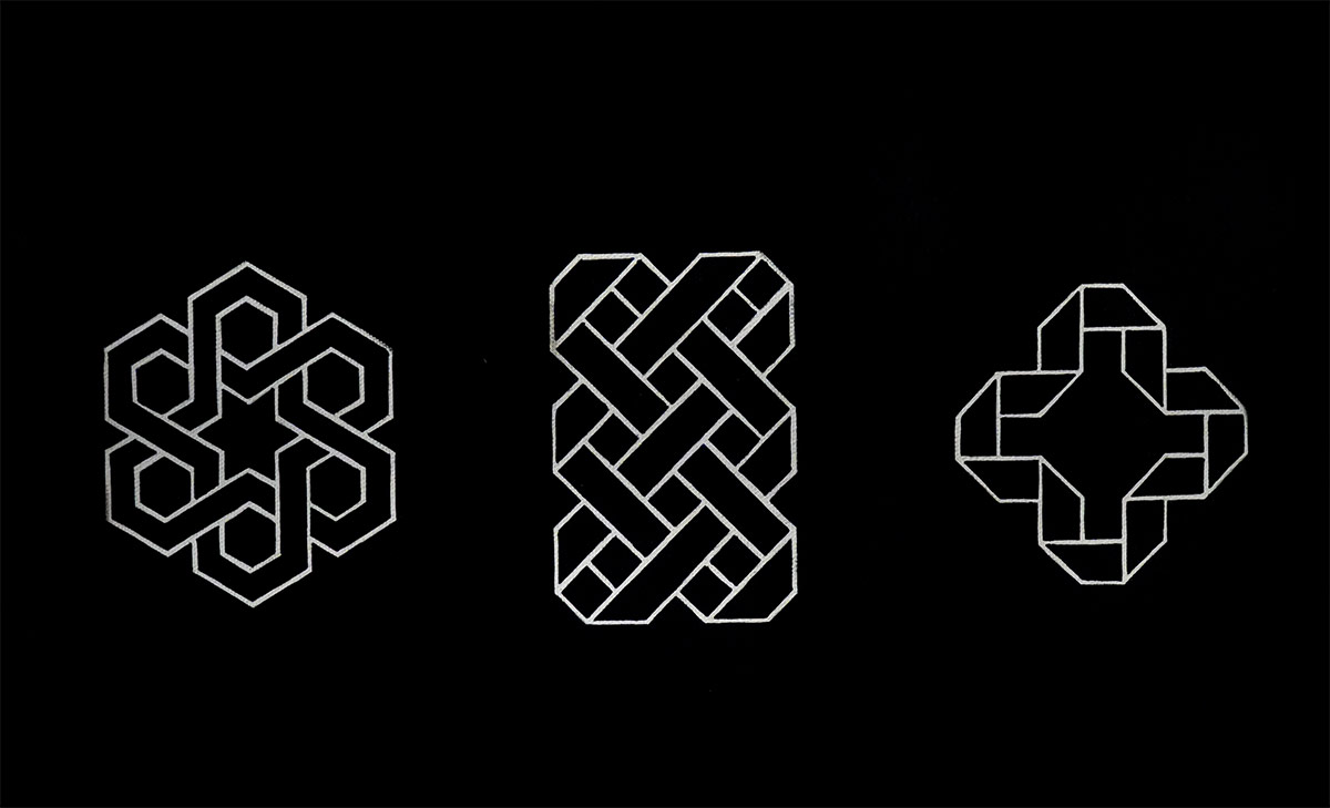 Anni Kumari_At the Threshold of Time-I, 2025, Schmincke pigment on canvas, 12 x 19 inches