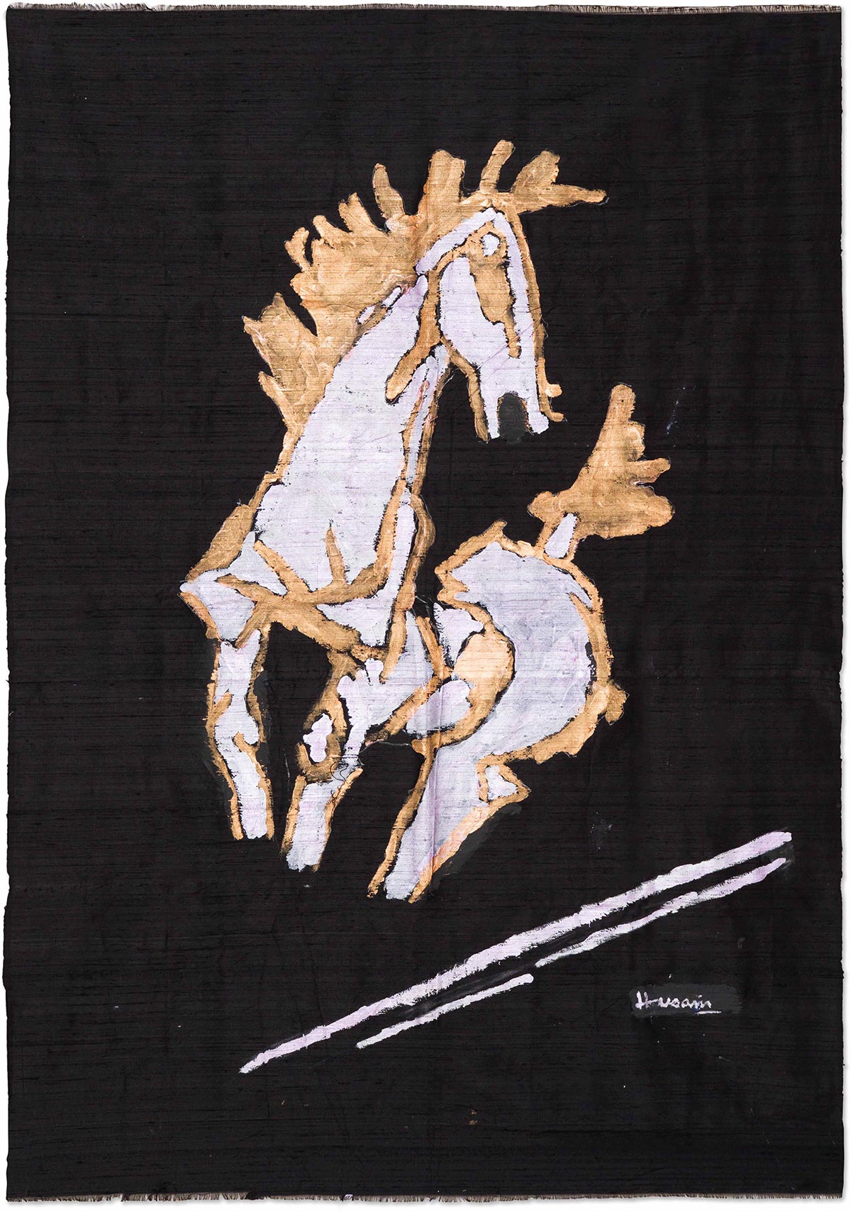 Lot-13-MF-Husain-Untitled-Horse