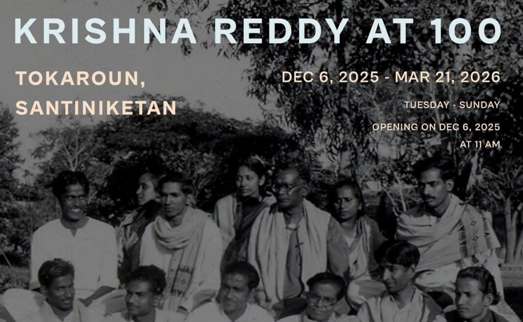 Krishna Reddy at 100: Celebrating a Master of Printmaking at Santiniketan