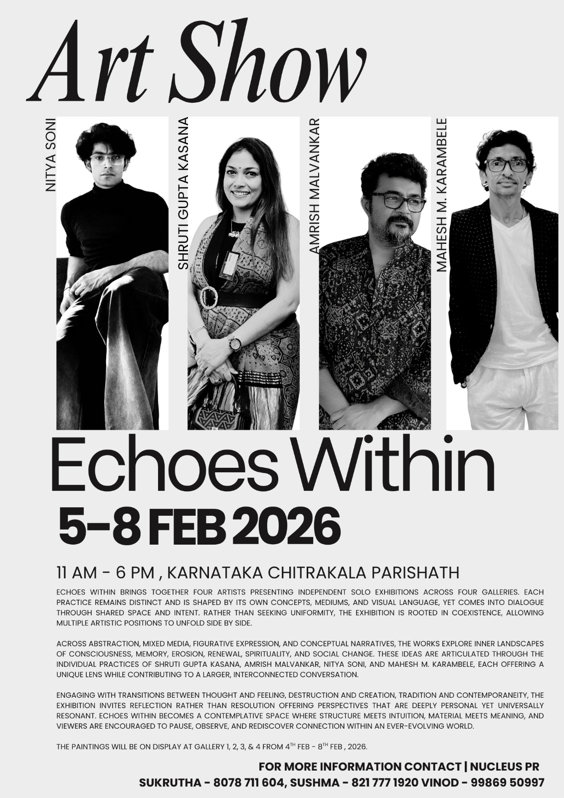 Echoes Within Invitation_Art Show