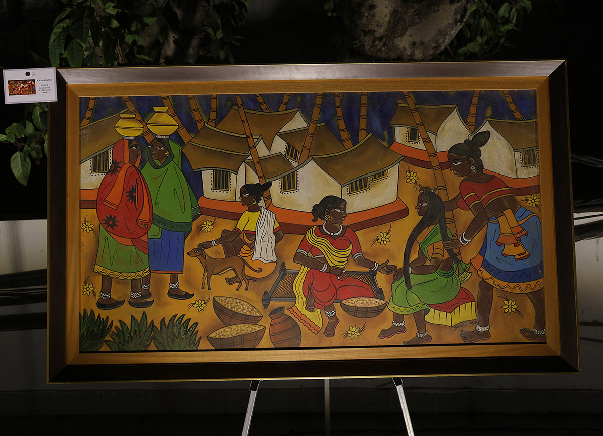 A.-A.-Almelkar-work-on-display