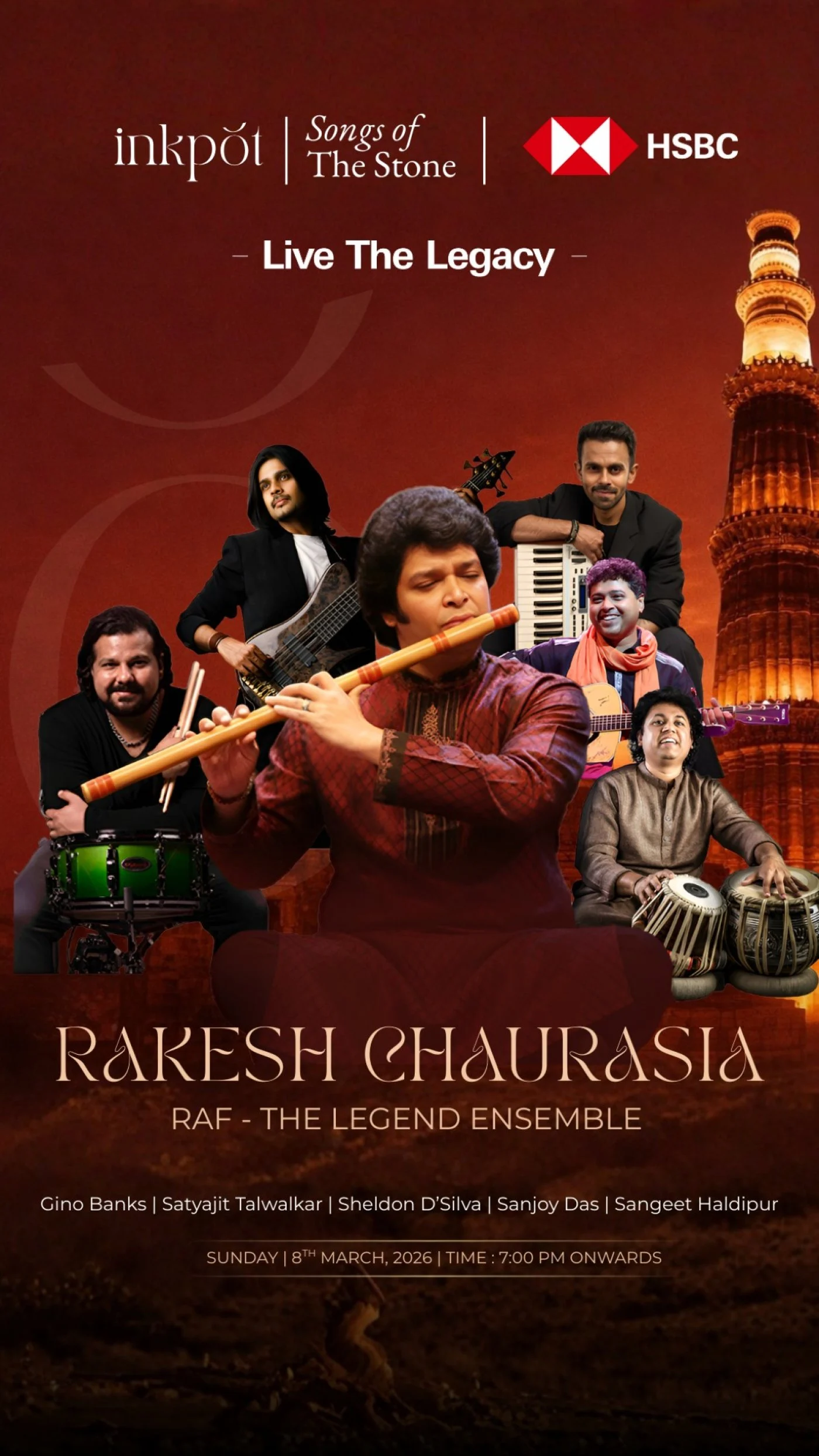 Grammy-Winning Rakesh Chaurasia to Perform at Qutub Minar-2