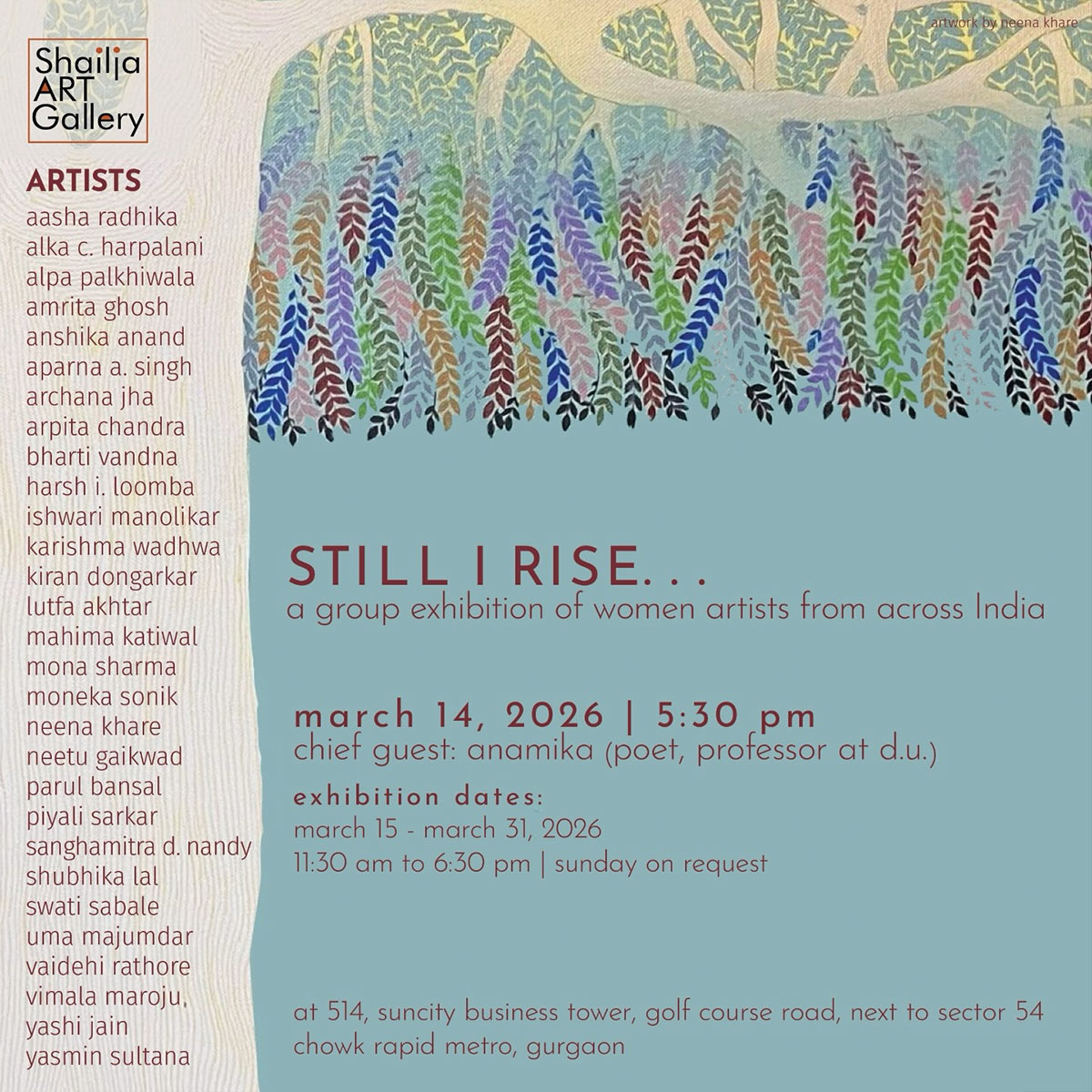 ‘Still-I-Rise’-2026-Brings-Together-30-Women-Artists-at-Shailja-Art-Gallery-0B