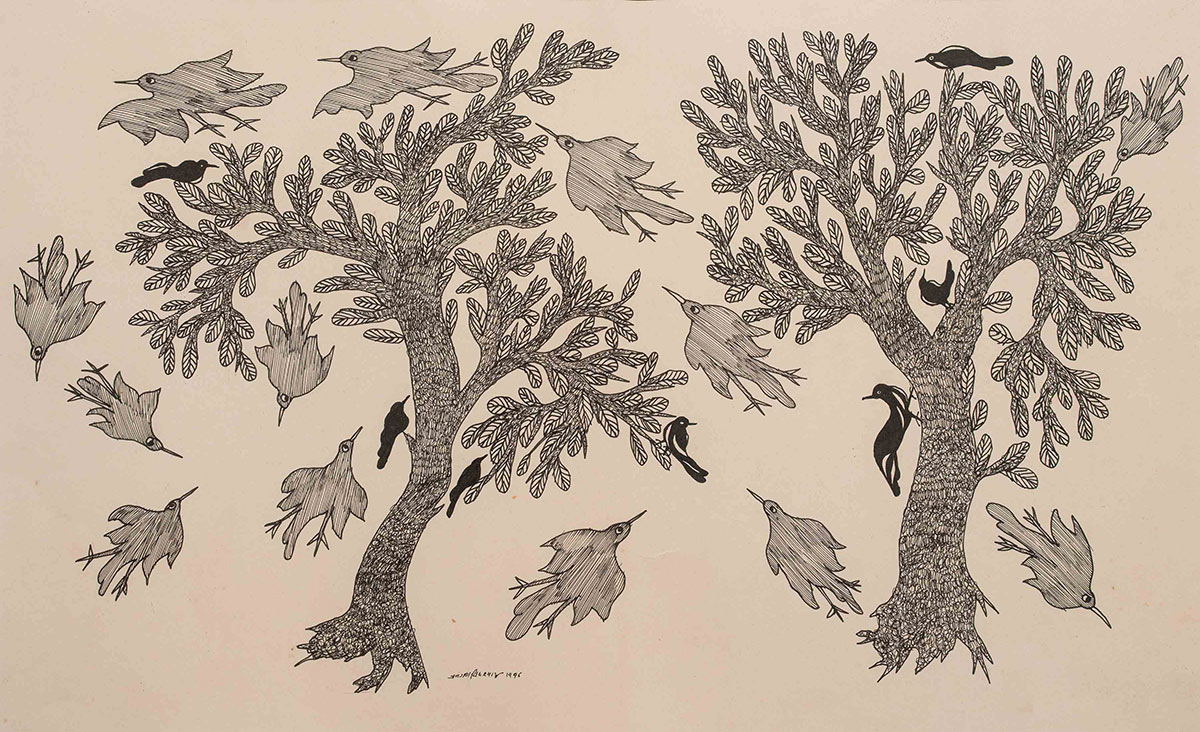 Jangarh-Singh-Shyam_Untitled_Ink-on-Paper_12.5-x-20.3-inches_1996