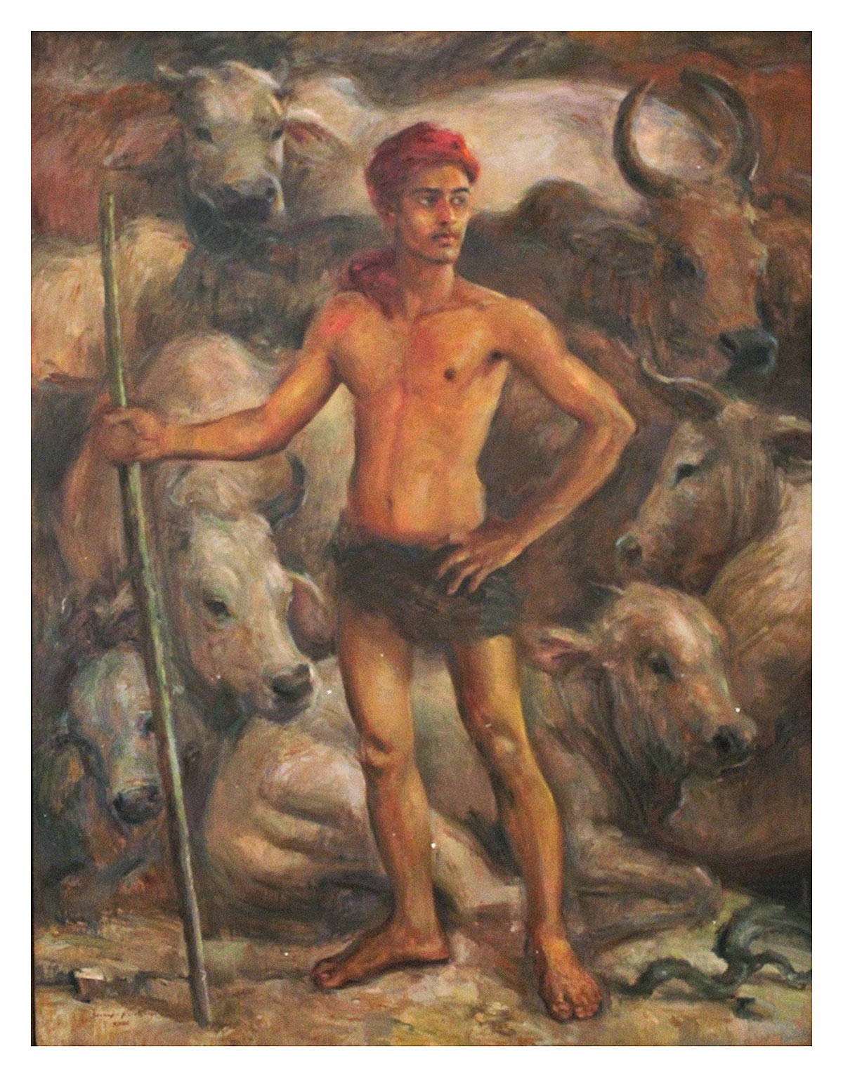 Shanaka-Kulathunga-Soveriegn-of-the-wild,-2026-Oil-on-Canvas