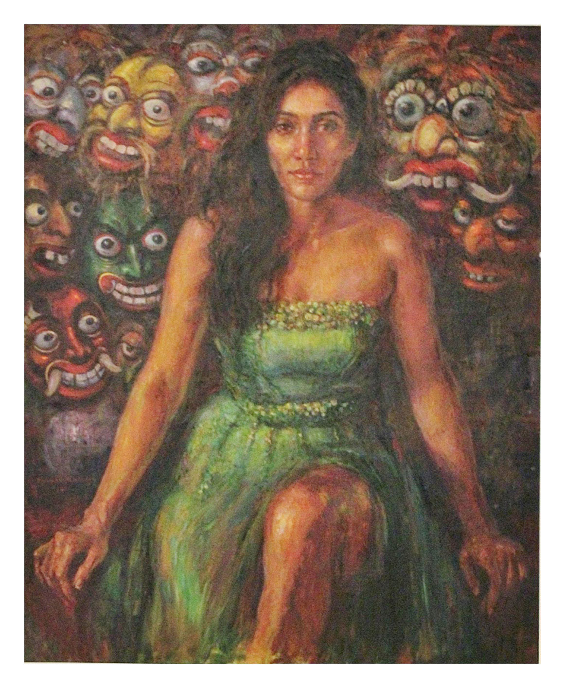 Shanaka-Kulathunga-The-Gilded-Cage,-2026-Oil-on-Canvas