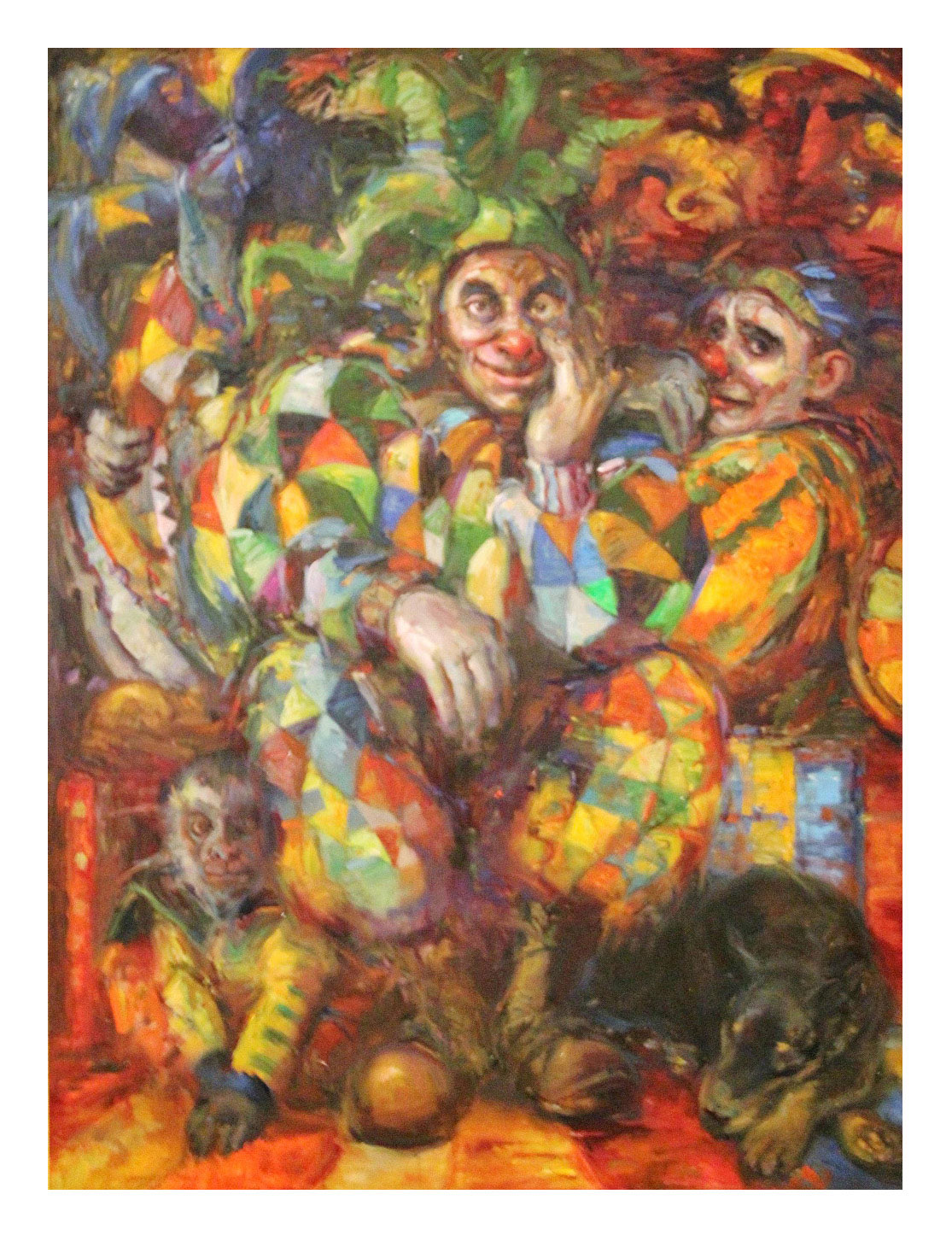 Shanaka-Kulathunga-Trinity-of-Being,-2026-Oil-on-Canvas