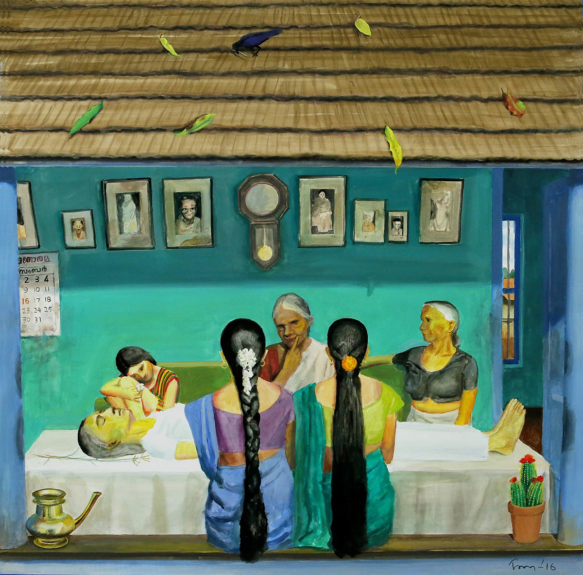 Tom-Vattakuzhy-Gouache-on-Canson-paper,-2016.