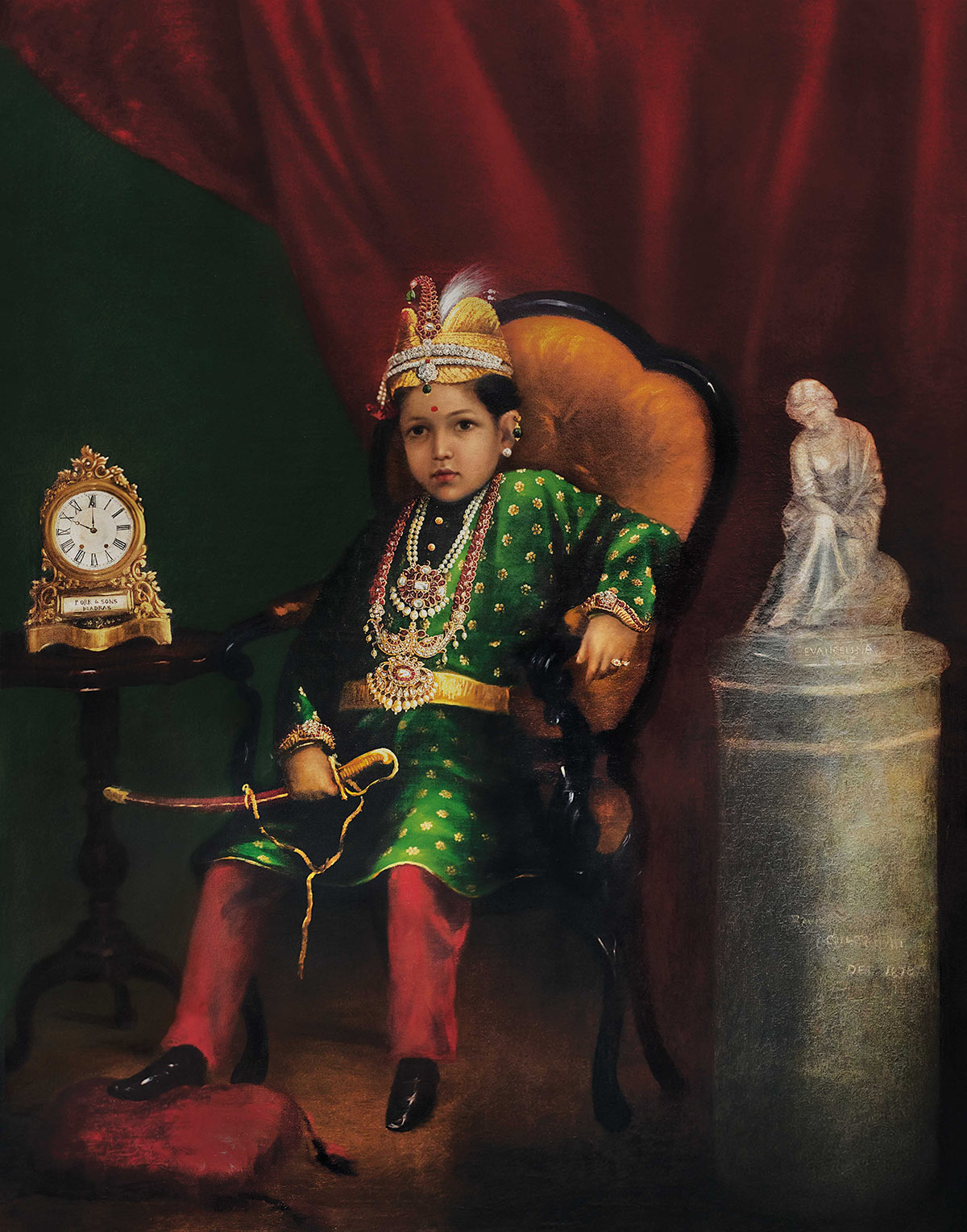 Lot-51-Raja-Ravi-Varma-Little-Prince-Of-Courage