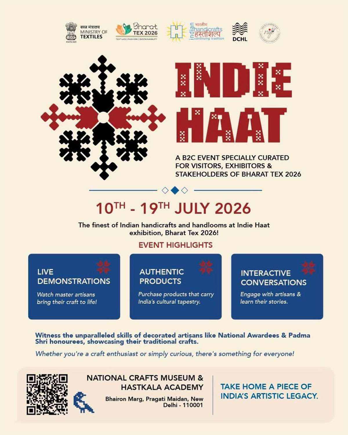 Indie-Haat-at-Bharat-Tex-2026-Showcases-India-Traditional-Handicrafts-and-Handlooms-01A