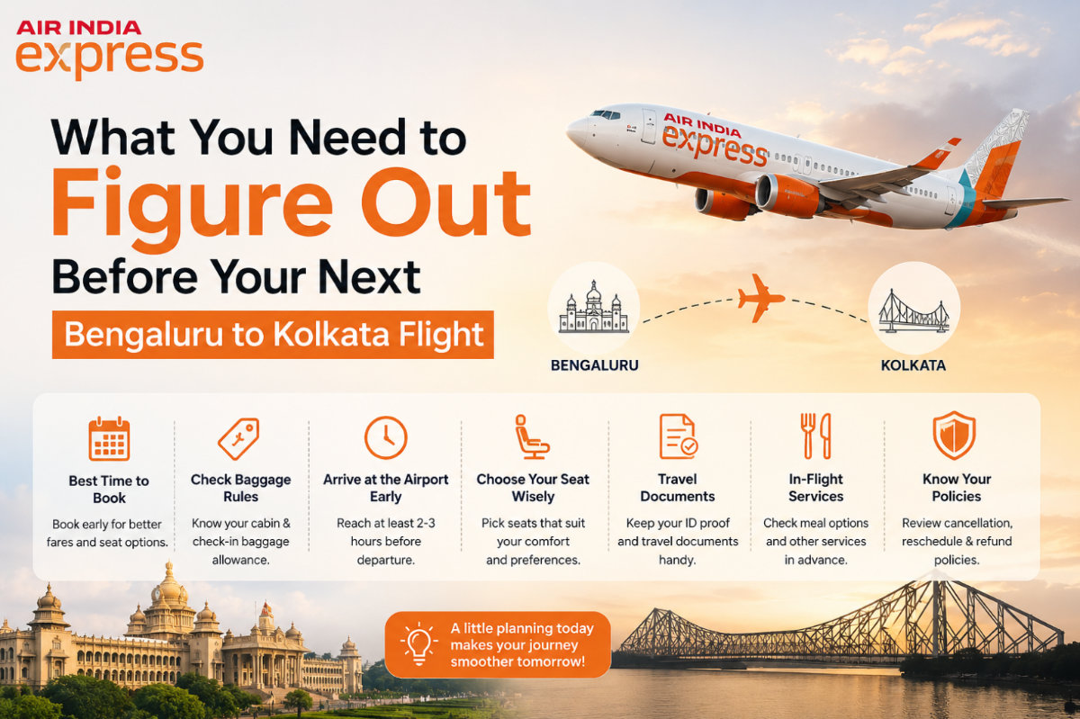 Bengaluru to Kolkata Flight-01