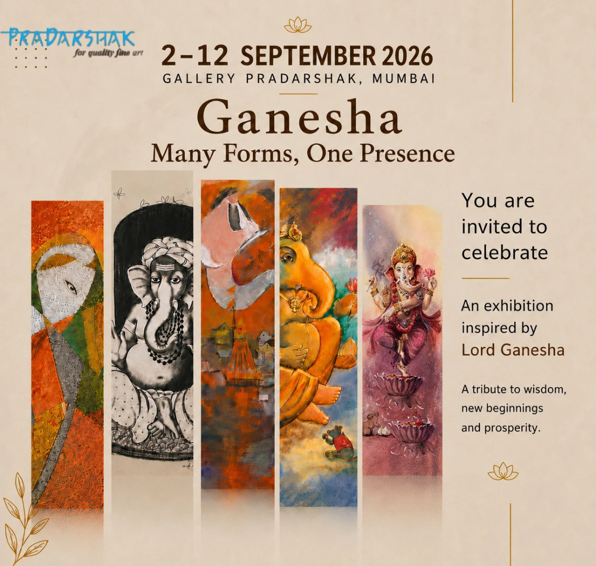 Ganesha- Many Forms, One Presence Brings Diverse Artistic Interpretations to Mumbai-02