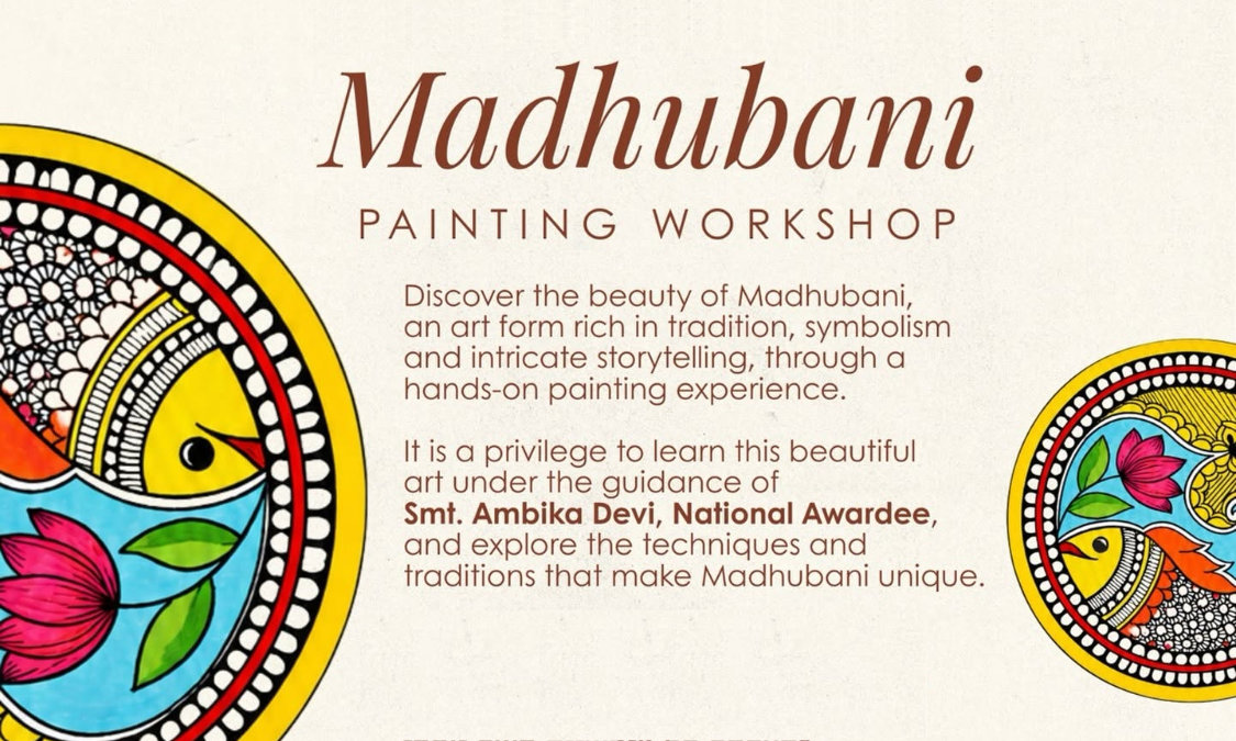 Madhubani Painting Workshop with Ambika Devi-01